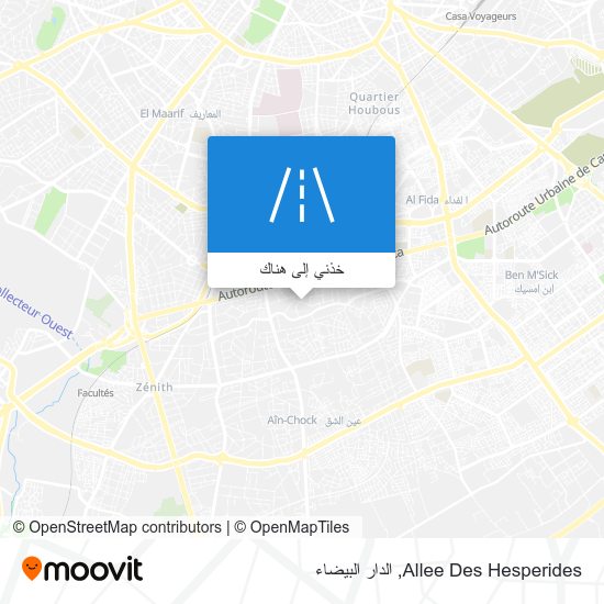 خريطة Allee Des Hesperides