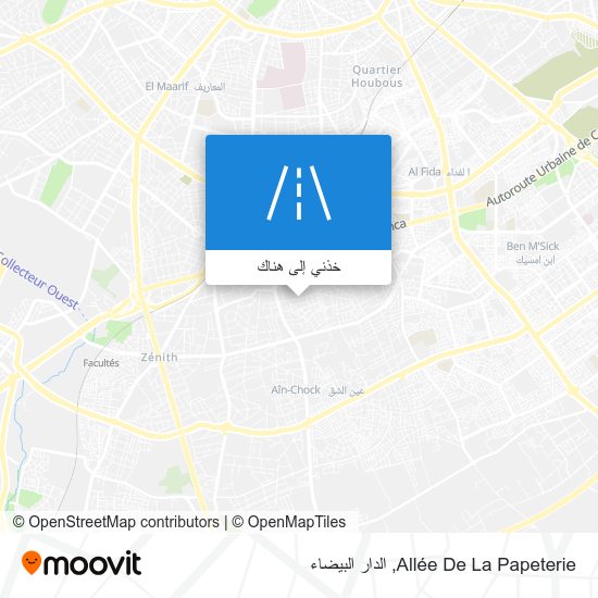 خريطة Allée De La Papeterie