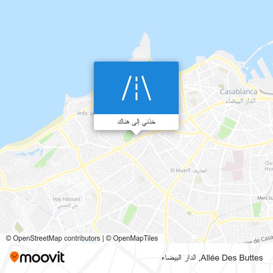 خريطة Allée Des Buttes