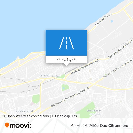 خريطة Allée Des Citronniers