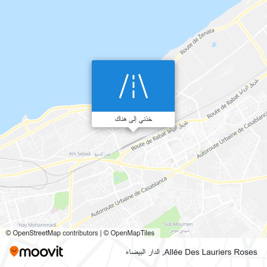 خريطة Allée Des Lauriers Roses