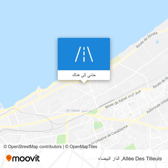 خريطة Allée Des Tilleuls