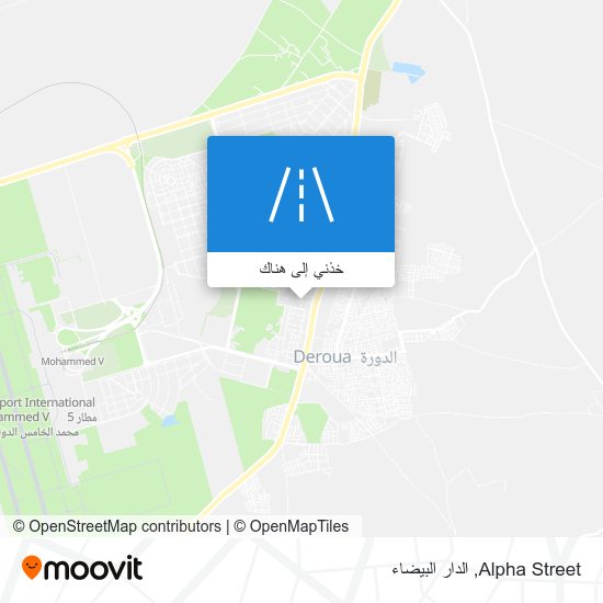 خريطة Alpha Street