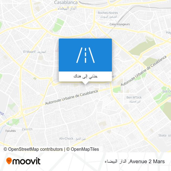 خريطة Avenue 2 Mars