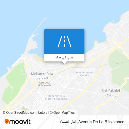 خريطة Avenue De La Résistance
