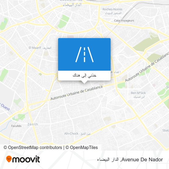 خريطة Avenue De Nador
