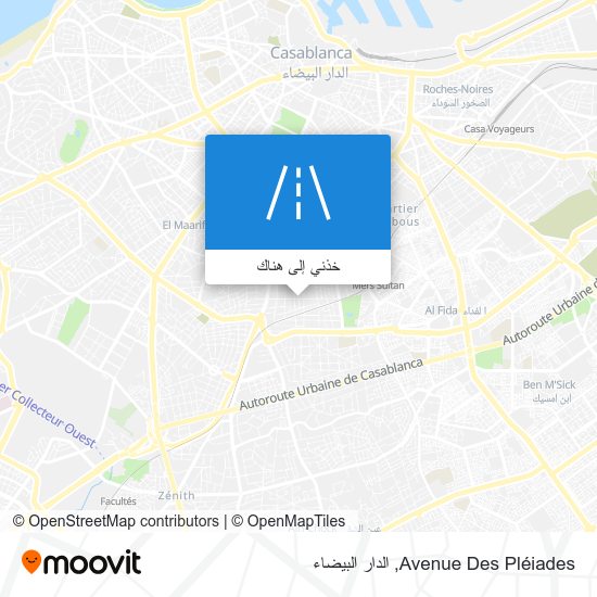 خريطة Avenue Des Pléiades