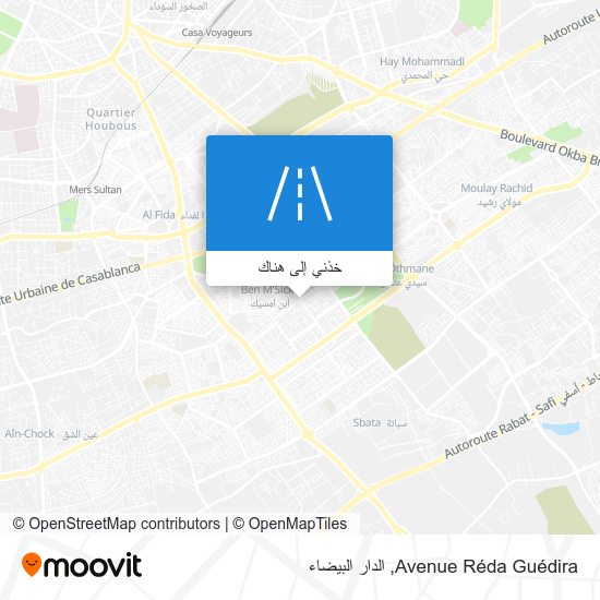 خريطة Avenue Réda Guédira