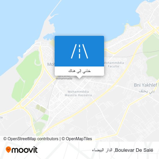 خريطة Boulevar De Salé