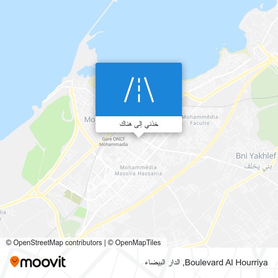 خريطة Boulevard Al Hourriya