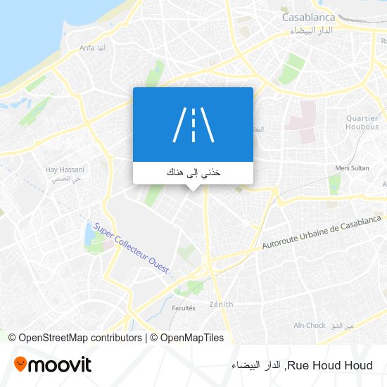 خريطة Rue Houd Houd