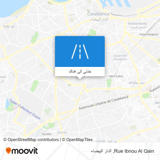 خريطة Rue Ibnou Al Qain