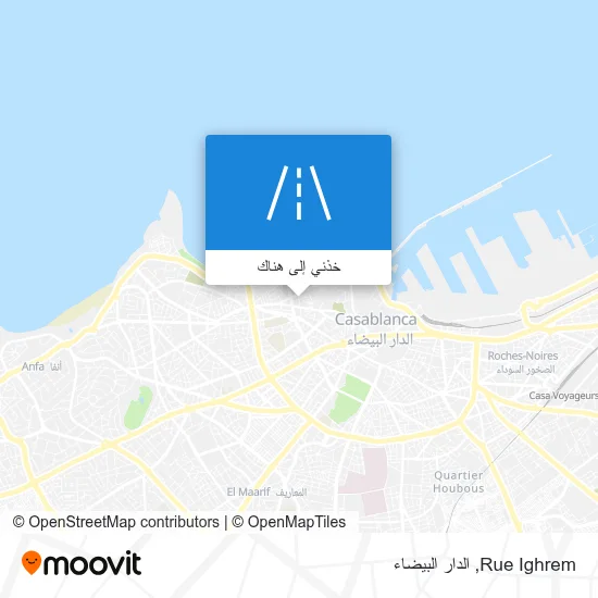 خريطة Rue Ighrem