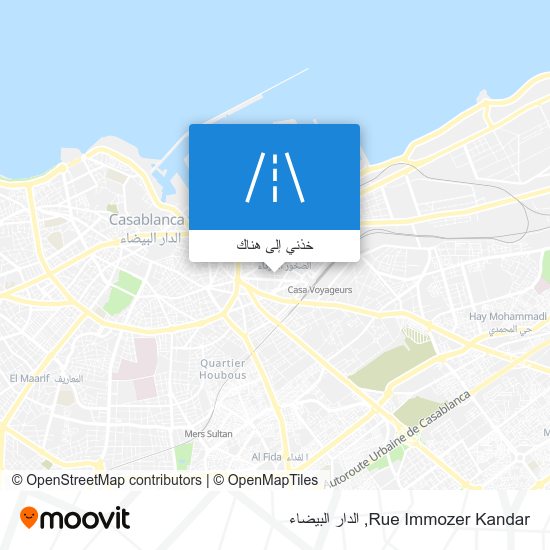 خريطة Rue Immozer Kandar