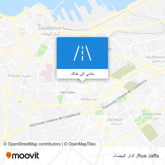 خريطة Rue Jaffa