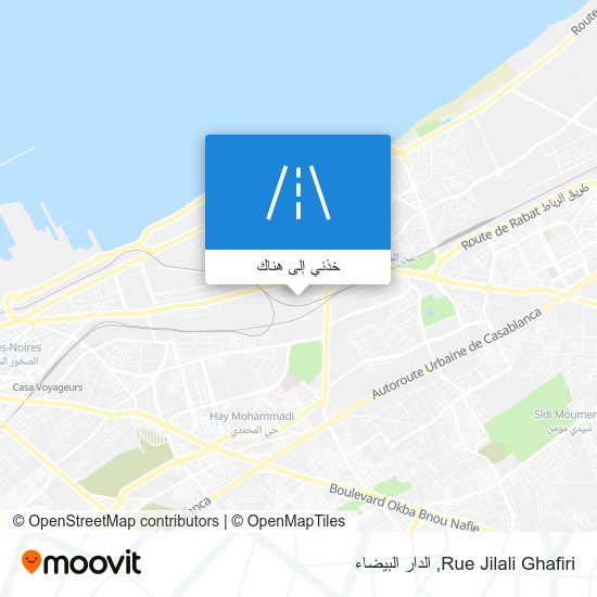 خريطة Rue Jilali Ghafiri