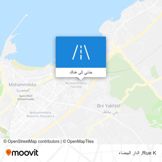 خريطة Rue K