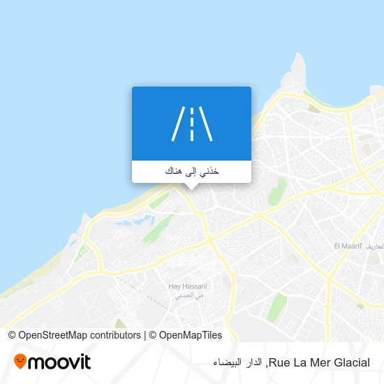 خريطة Rue La Mer Glacial