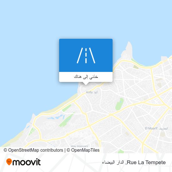 خريطة Rue La Tempete