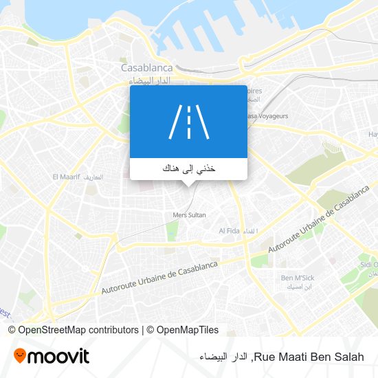 خريطة Rue Maati Ben Salah