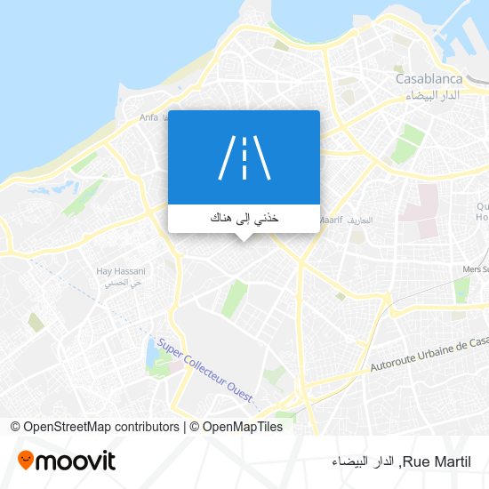 خريطة Rue Martil