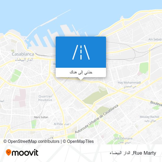 خريطة Rue Marty