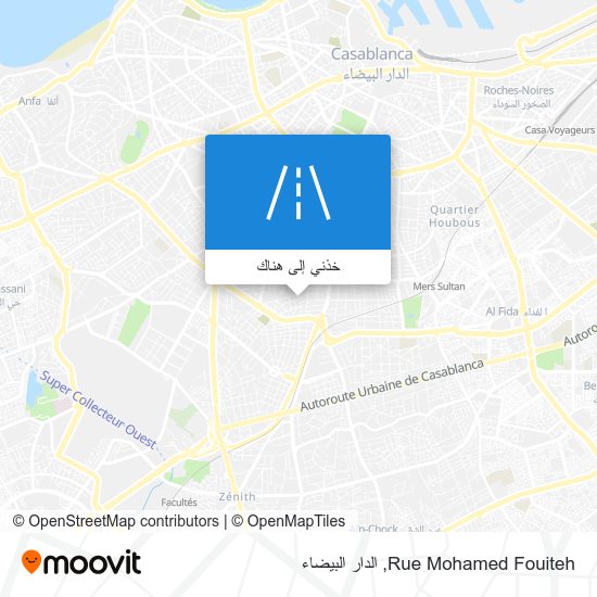 خريطة Rue Mohamed Fouiteh