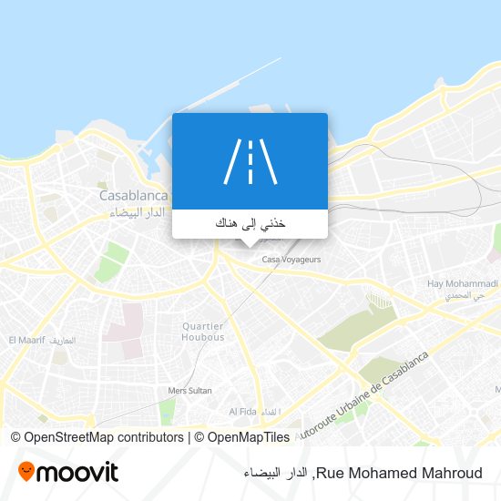 خريطة Rue Mohamed Mahroud