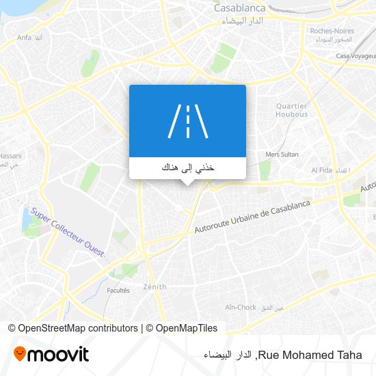 خريطة Rue Mohamed Taha