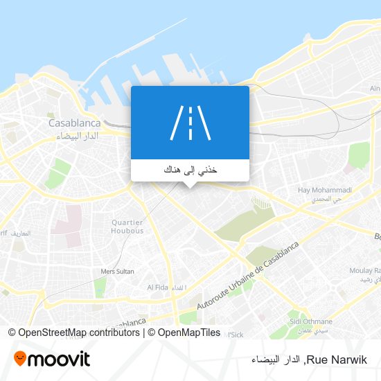 خريطة Rue Narwik
