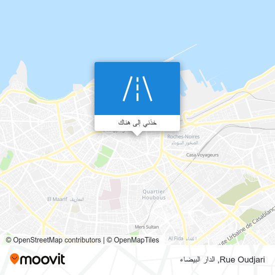خريطة Rue Oudjari