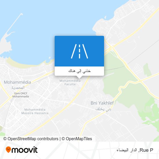 خريطة Rue P