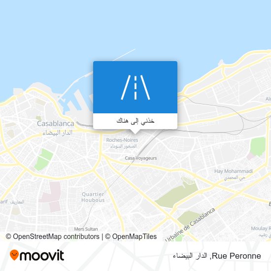 خريطة Rue Peronne