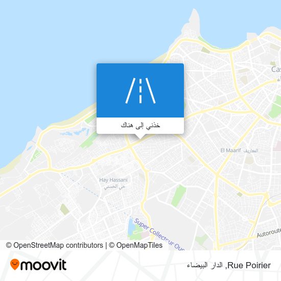 خريطة Rue Poirier