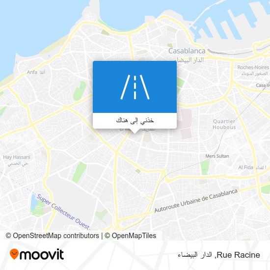 خريطة Rue Racine