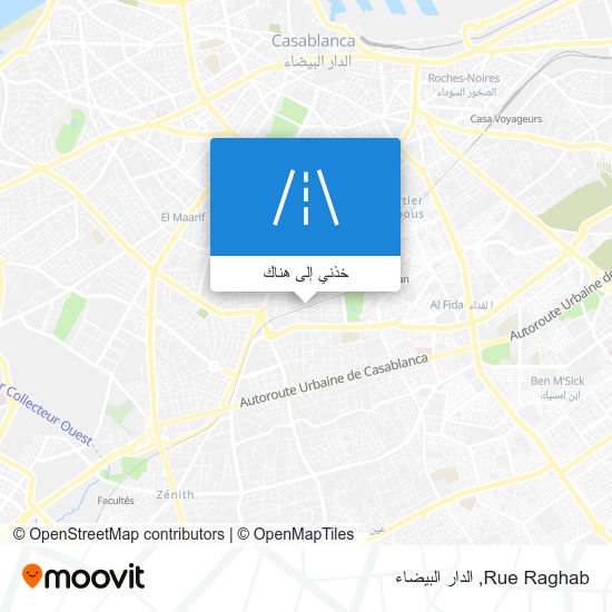 خريطة Rue Raghab
