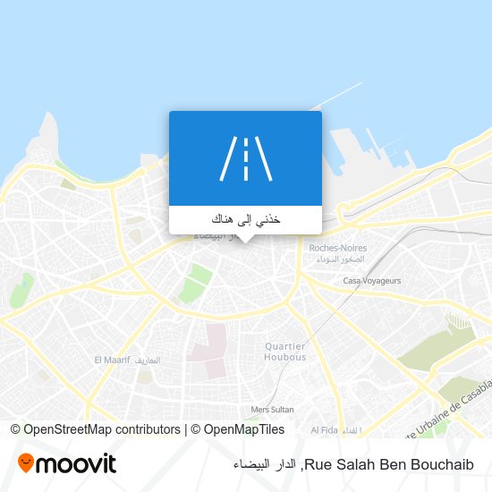 خريطة Rue Salah Ben Bouchaib
