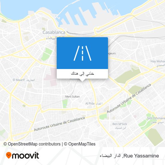 خريطة Rue Yassamine