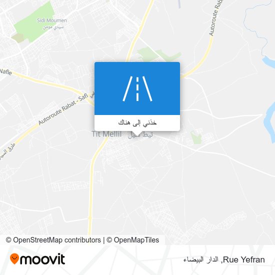 خريطة Rue Yefran