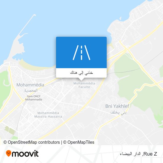 خريطة Rue Z
