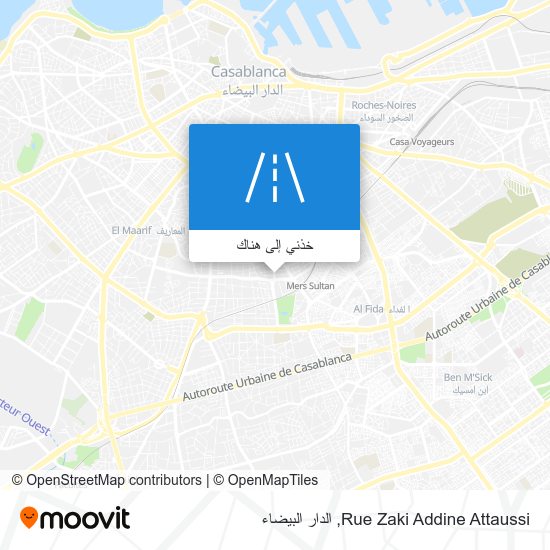 خريطة Rue Zaki Addine Attaussi