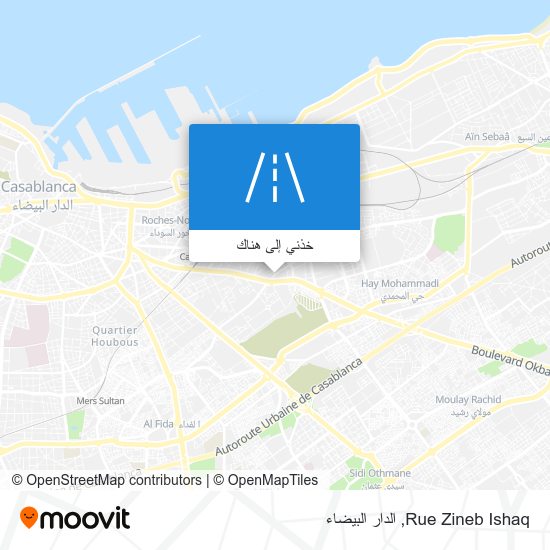 خريطة Rue Zineb Ishaq