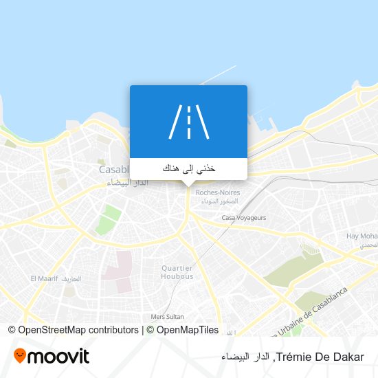 خريطة Trémie De Dakar
