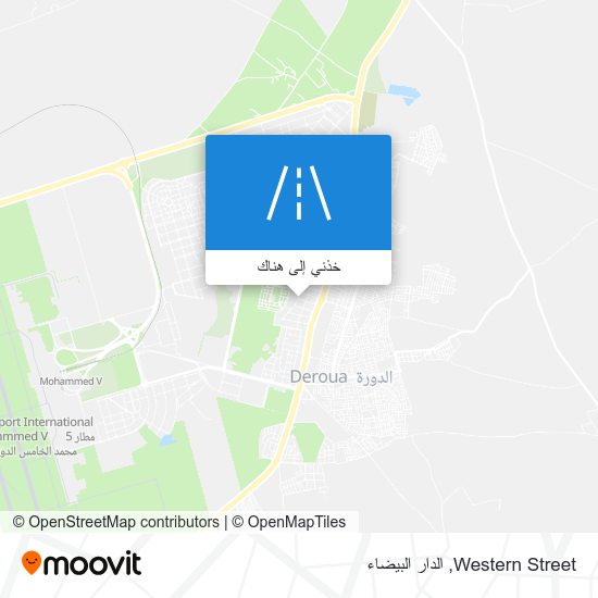 خريطة Western Street