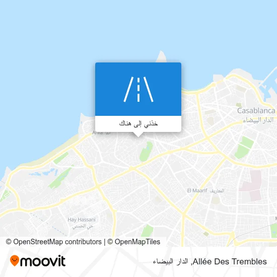 خريطة Allée Des Trembles