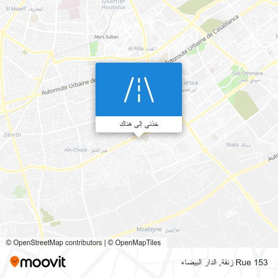 خريطة Rue 153 زنقة