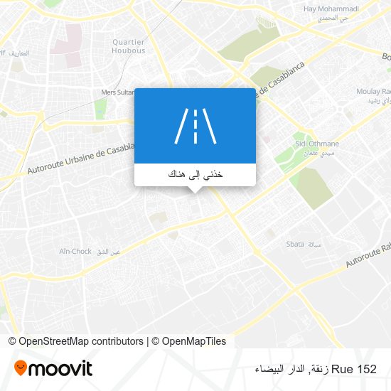 خريطة Rue 152 زنقة