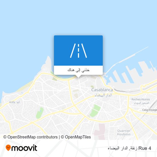 خريطة Rue 4 زنقة