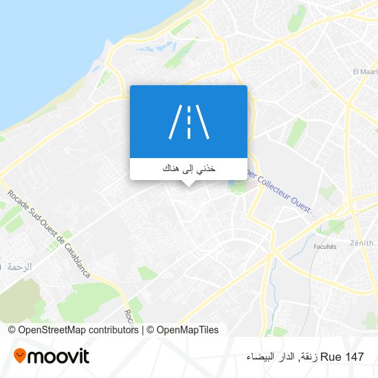 خريطة Rue 147 زنقة