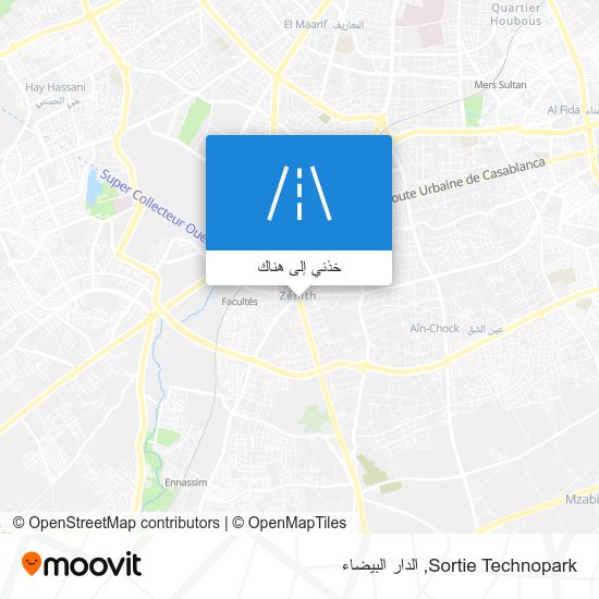 خريطة Sortie Technopark